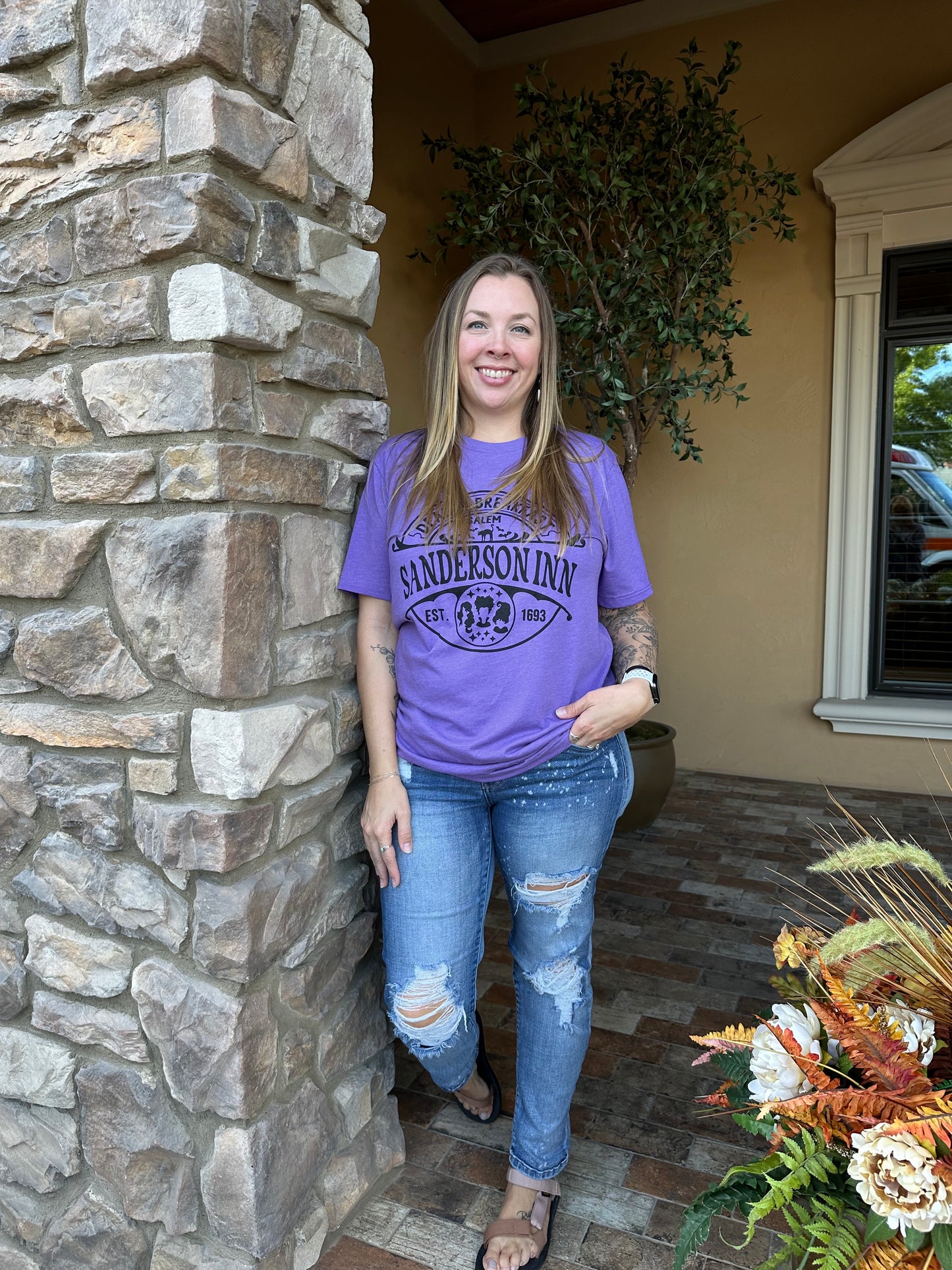 Purple Sanderson Inn Tee *ALL SALES FINAL*
