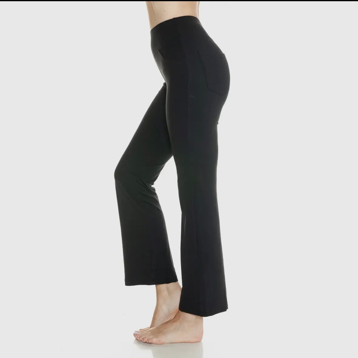 Yoga flare pocketed pant