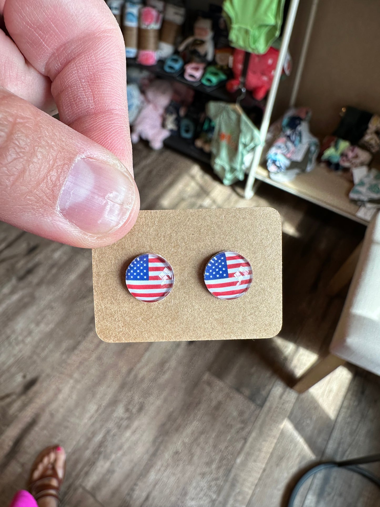 Cabochon Earrings