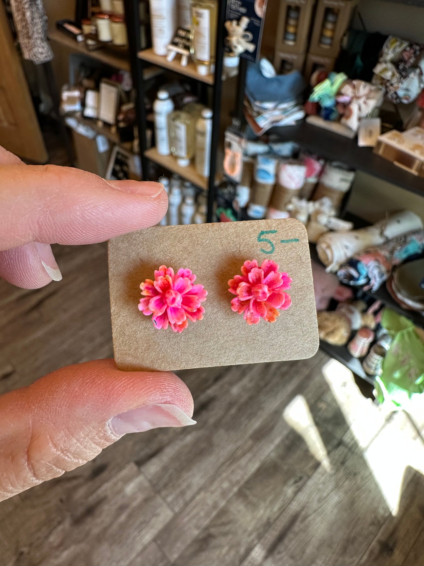 Cabochon Earrings