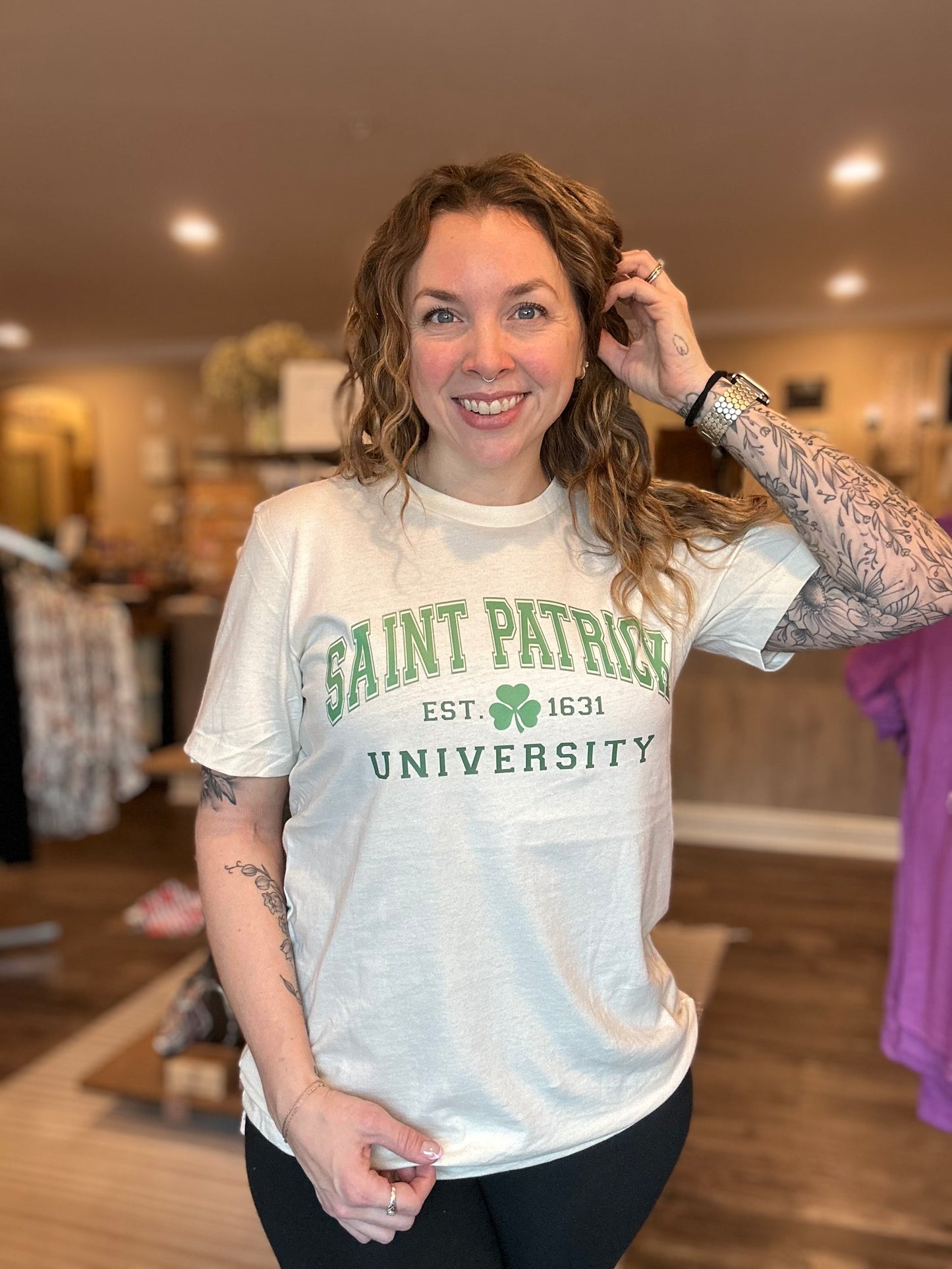 Saint Patrick University Tee *ALL SALES FINAL*