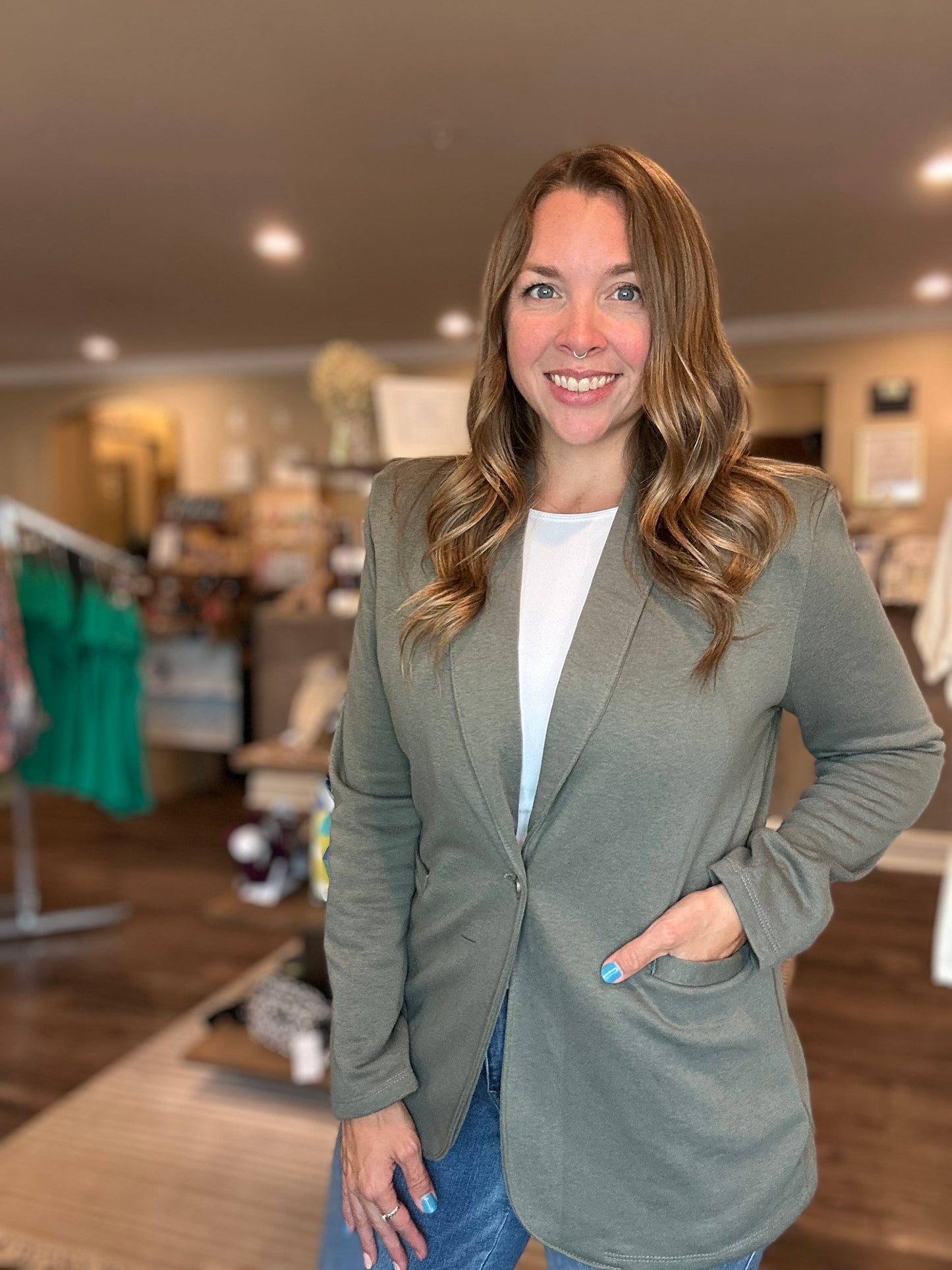 Classic Pocketed Blazer