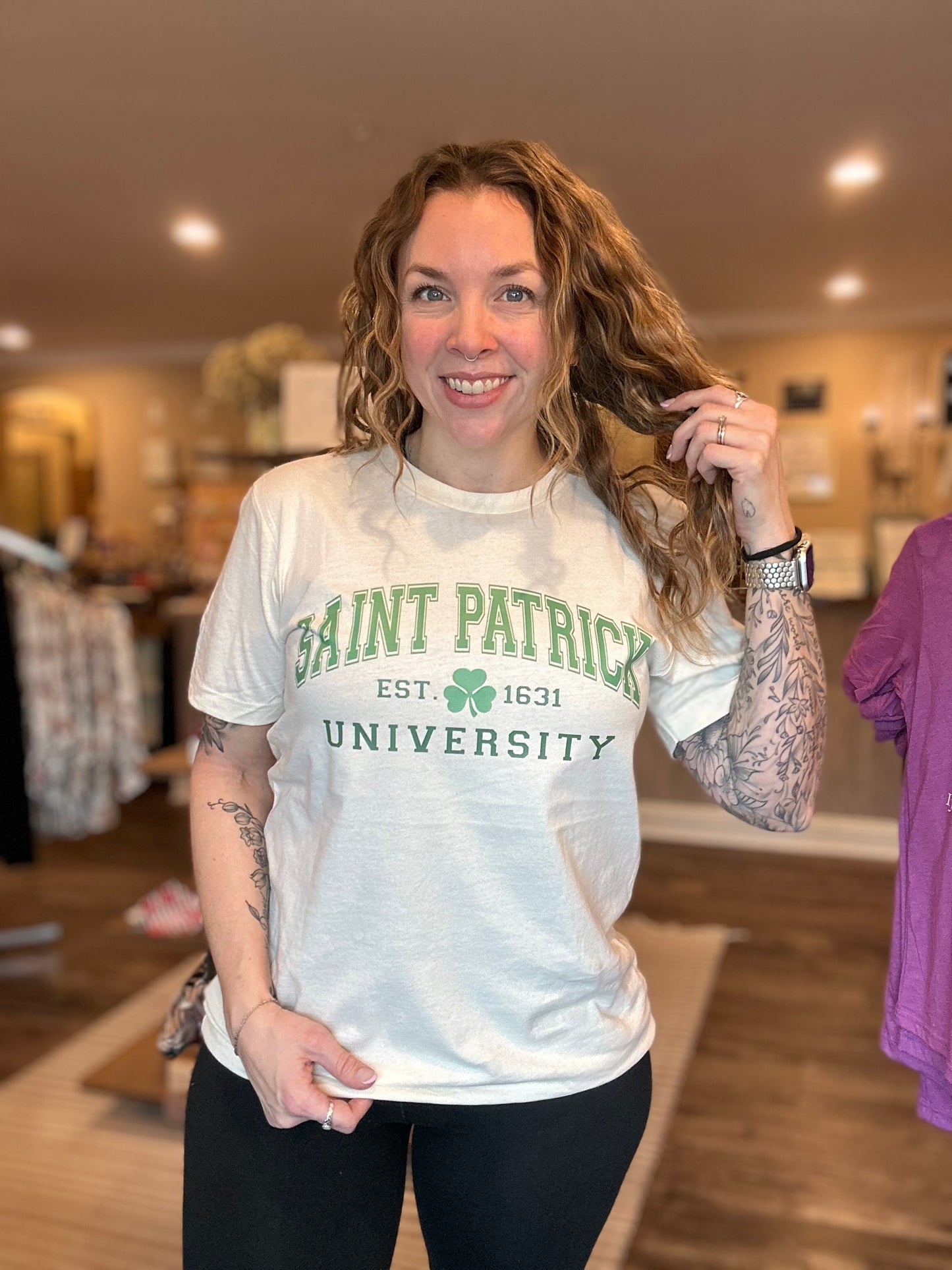 Saint Patrick University Tee *ALL SALES FINAL*