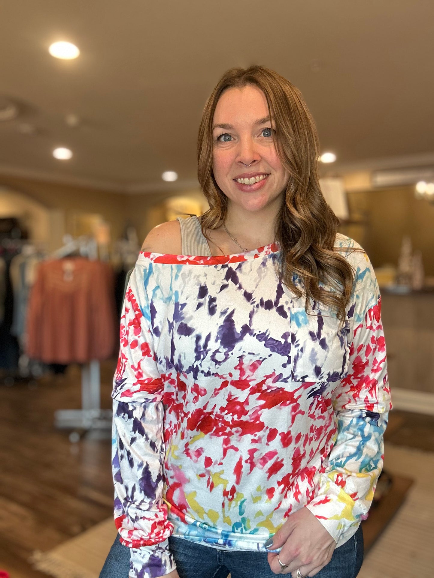 Long Sleeve Classic Tie Dye