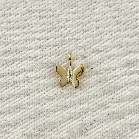 18k Gold Filled Butterfly & 14" + extender box chain