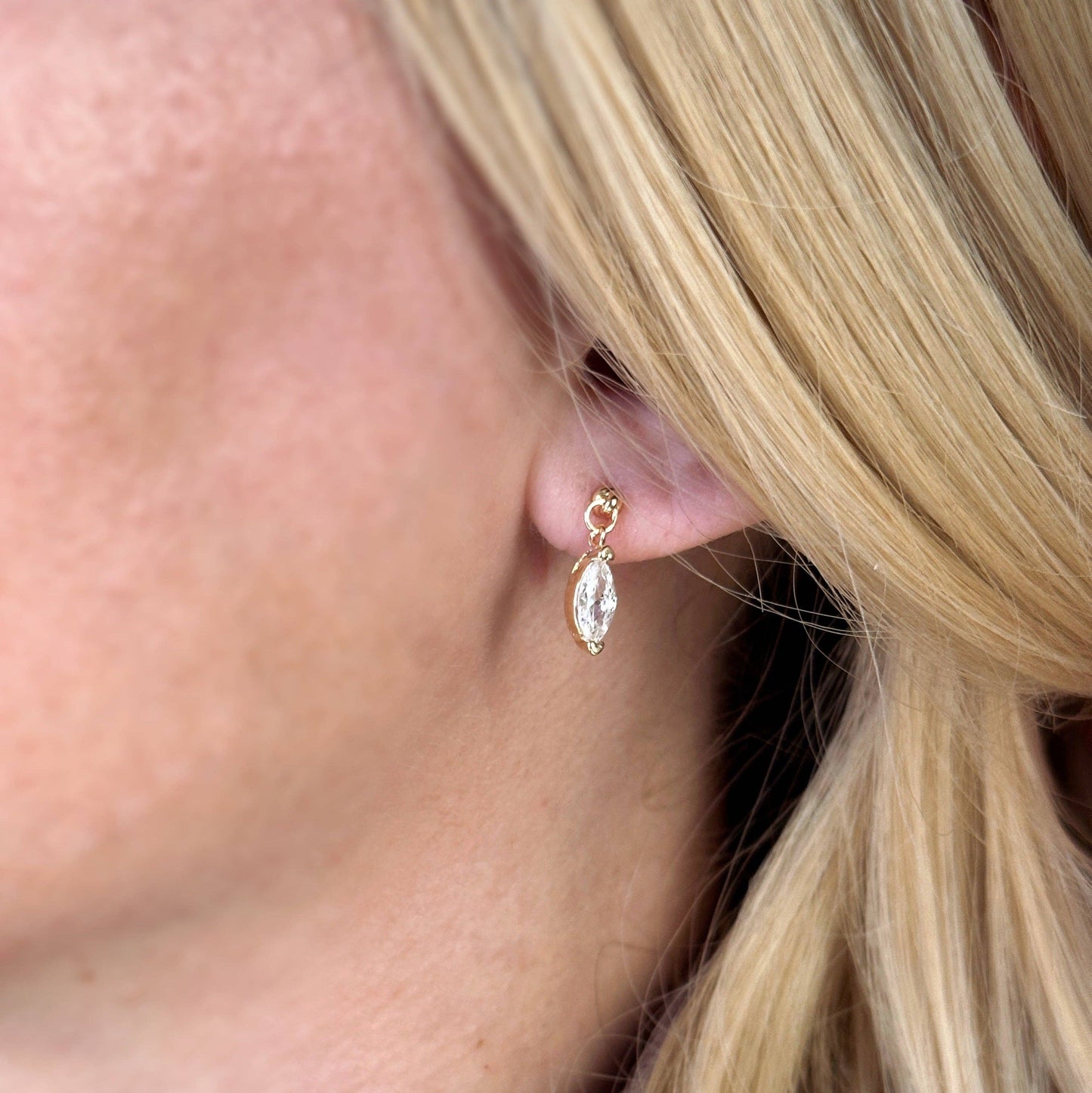 Marquise CZ Earrings