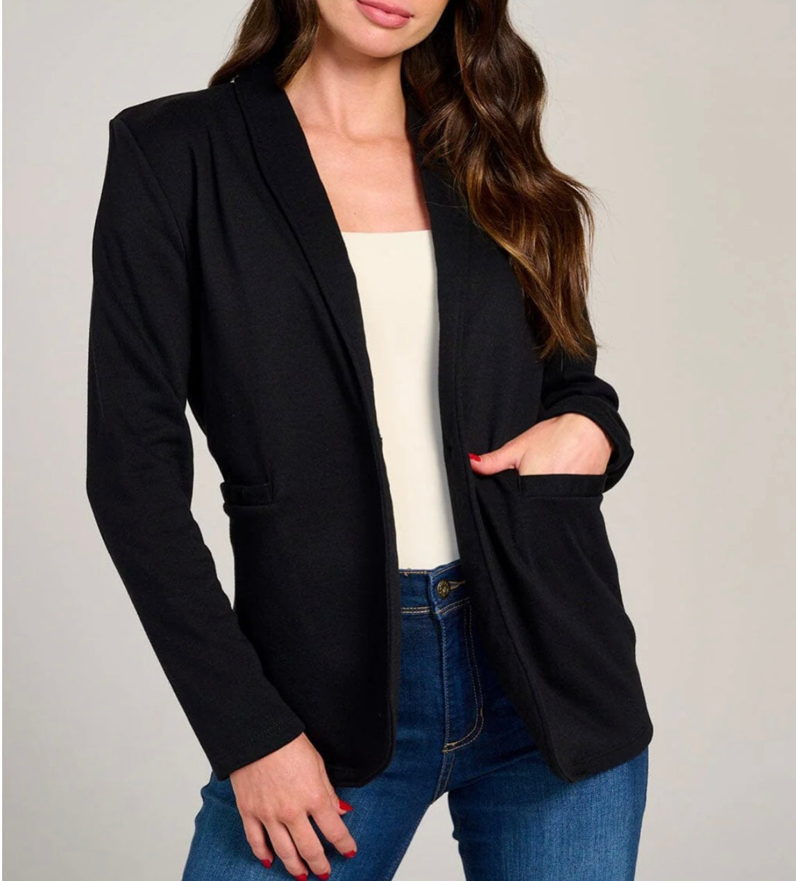 Classic Pocketed Blazer