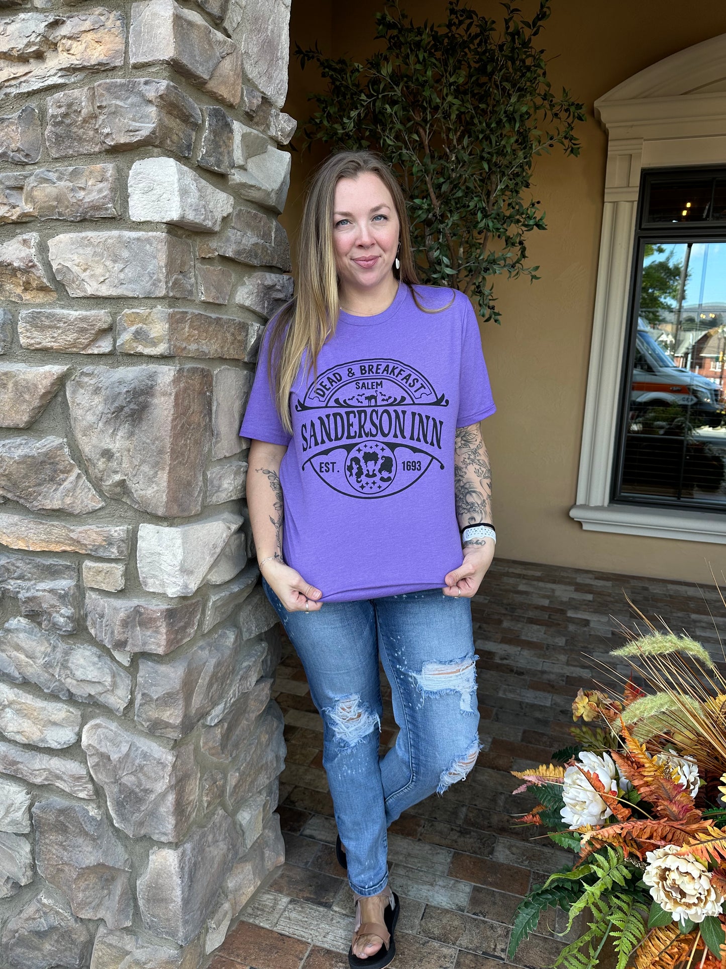 Purple Sanderson Inn Tee *ALL SALES FINAL*