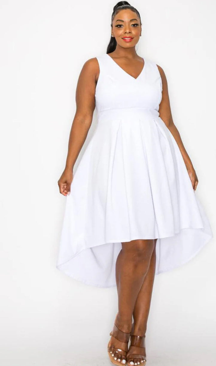 Curvy High Low Dress ALL SALES FINAL