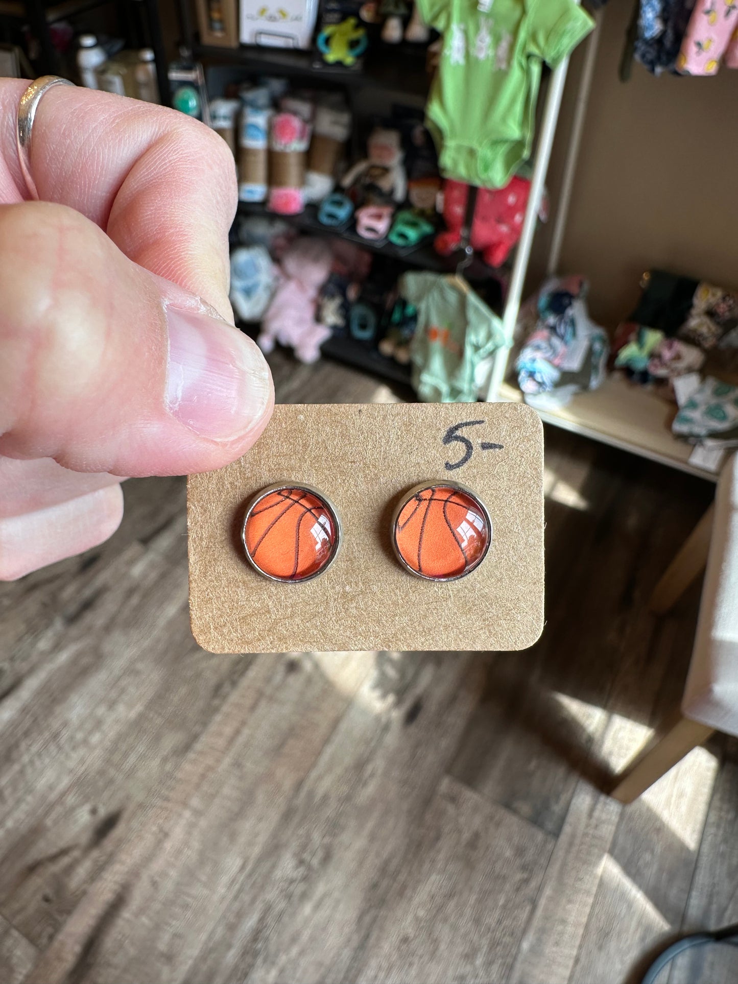Cabochon Earrings