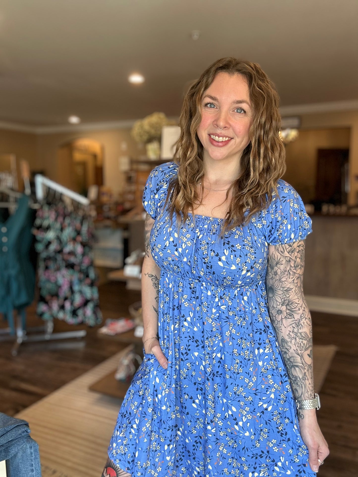 Amelia Pocketed Dress *ALL SALES FINAL*