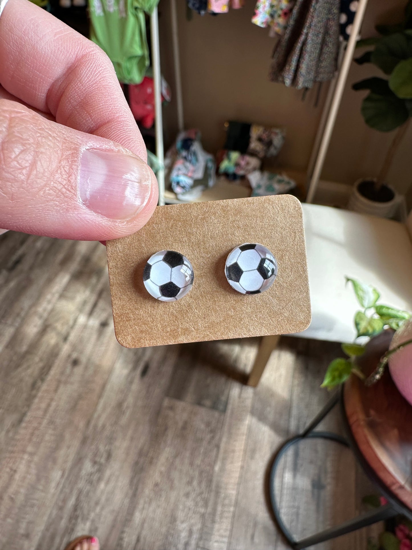 Cabochon Earrings