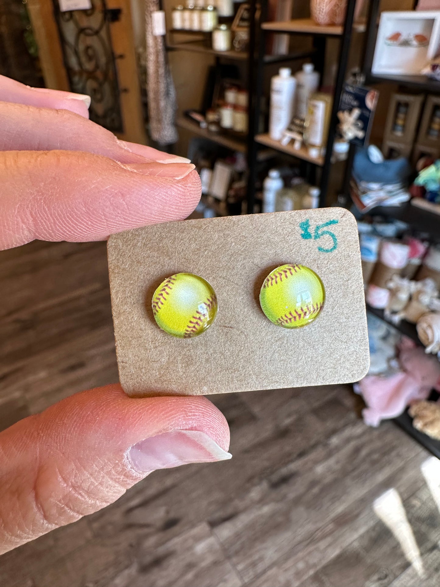 Cabochon Earrings