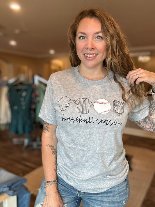 Baseball Season Tee
