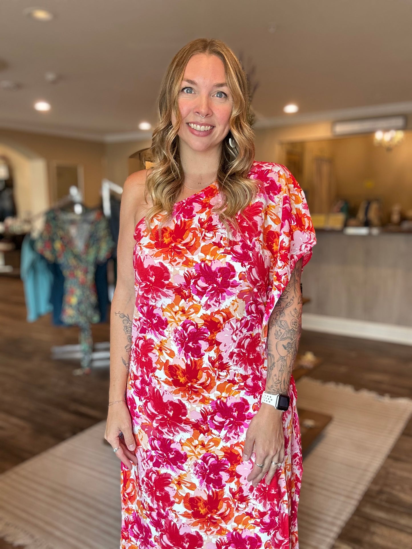 Shades of Summer Maxi Dress *ALL SALES FINAL*