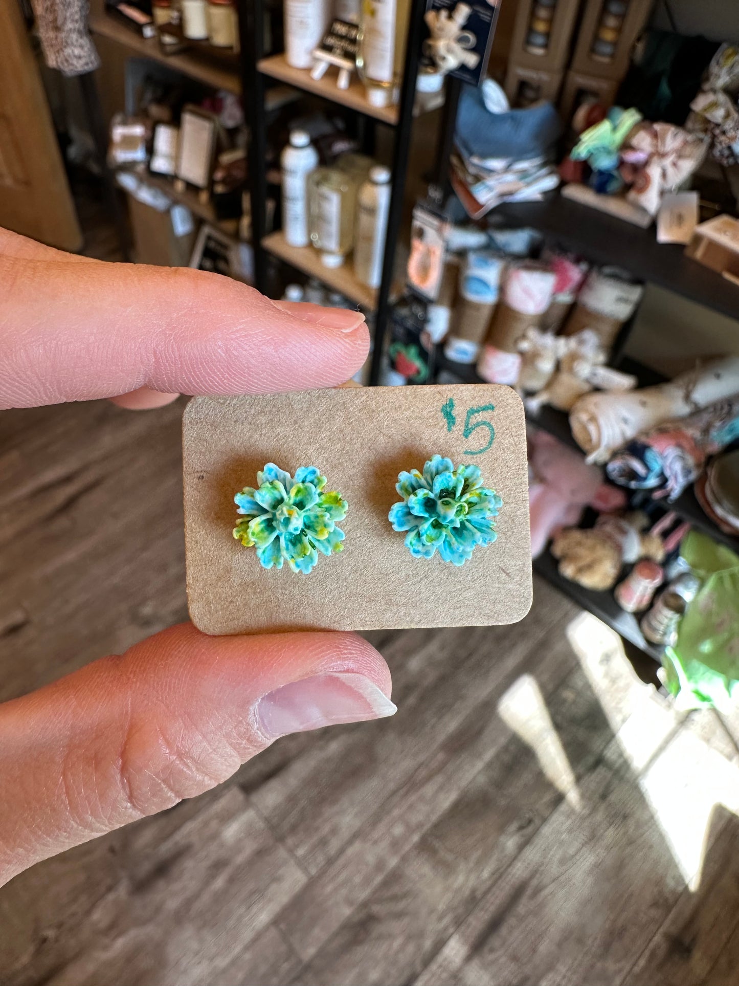 Cabochon Earrings