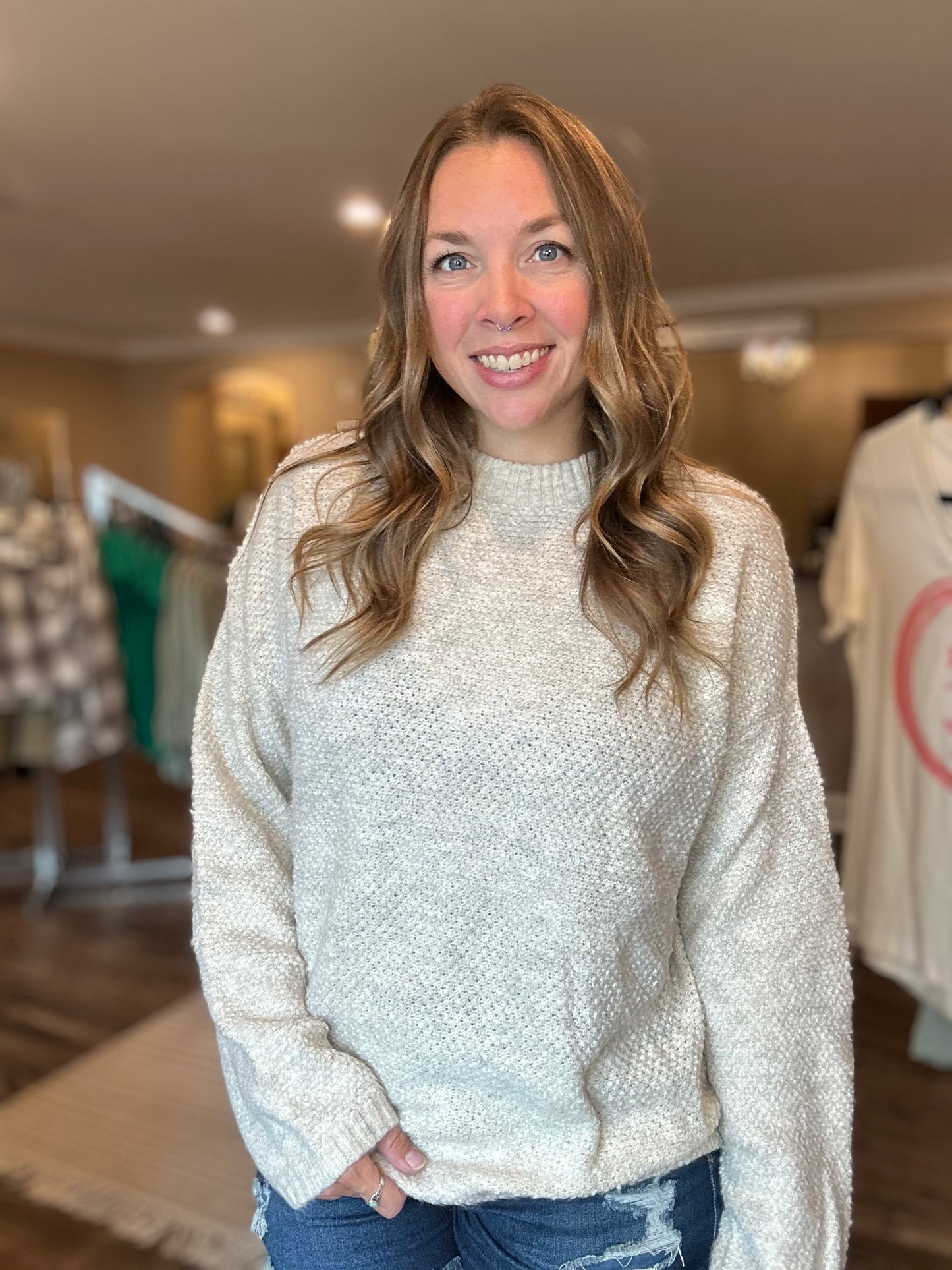 Oatmeal Pullover