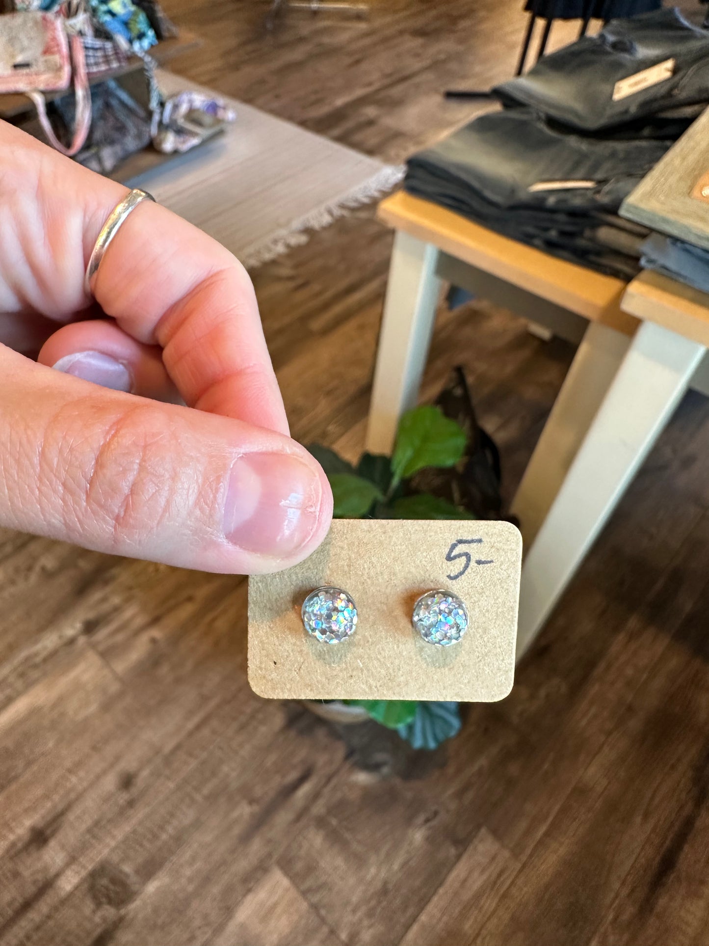 Cabochon Earrings