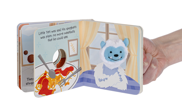Yeti Finger Puppet Book
