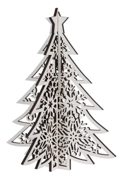 Lasercut Christmas Trees