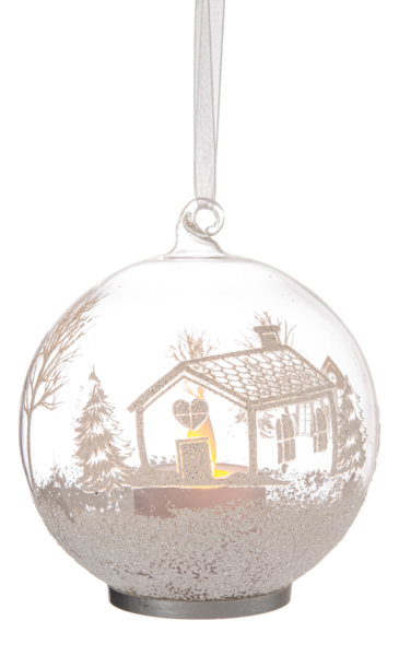 4" LED Reindeer Ornaments