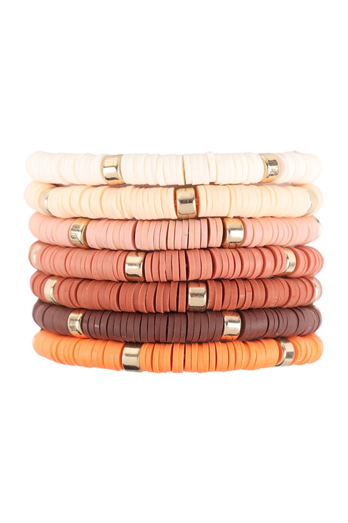 Sunset Bali Layering Bracelets