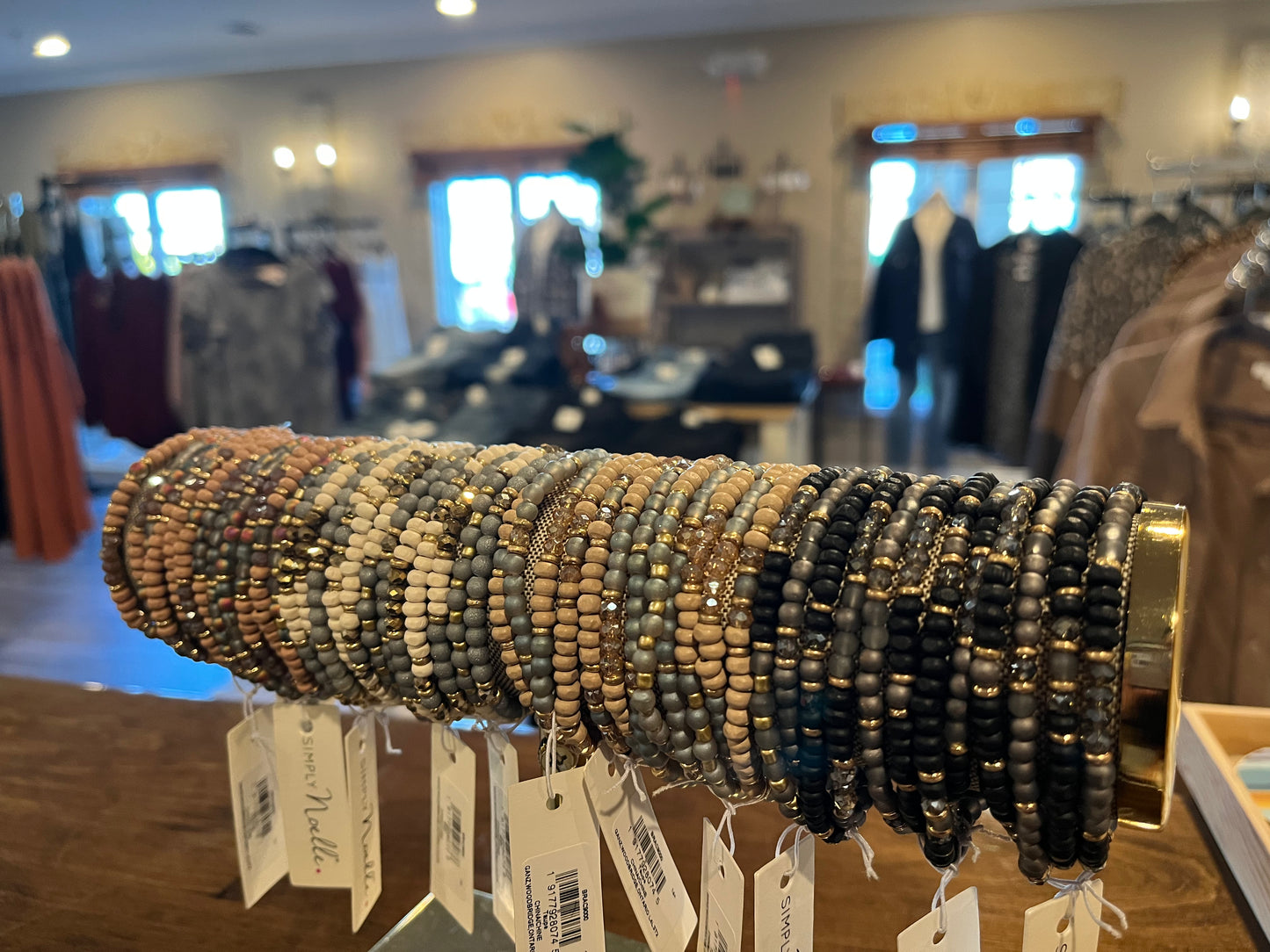 Wooden Bead Bracelets