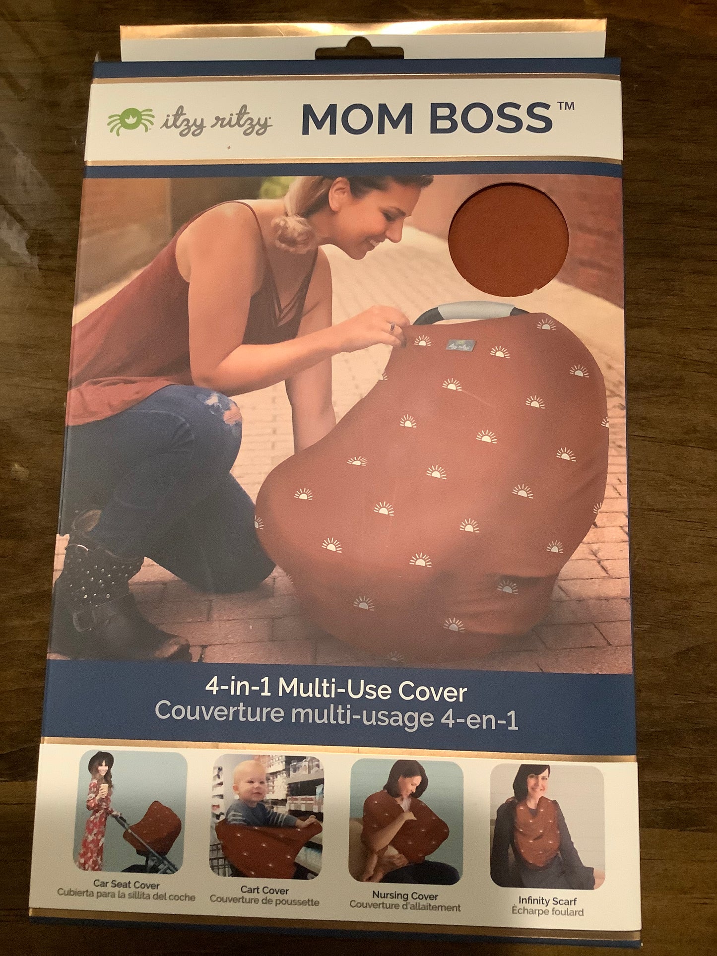 Itzy Ritzy Mom Boss Multi use Cover