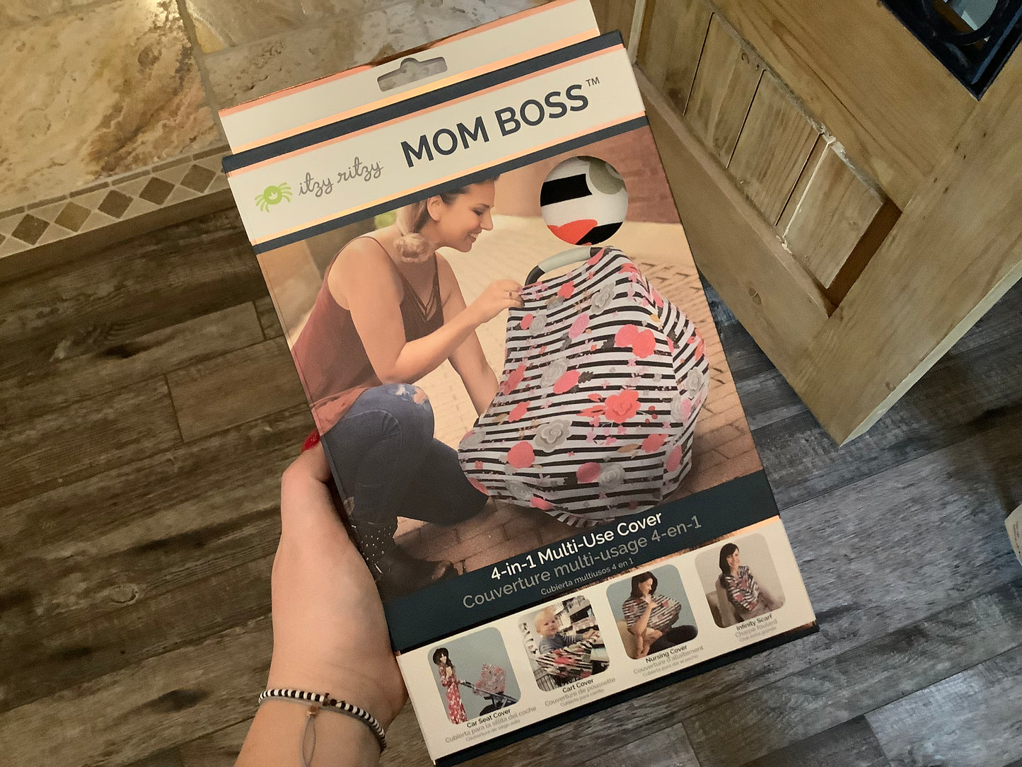 Itzy Ritzy Mom Boss Multi use Cover