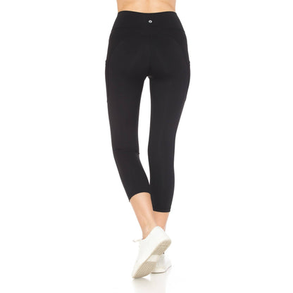 Premium Activewear Pocketed Capri Leggings