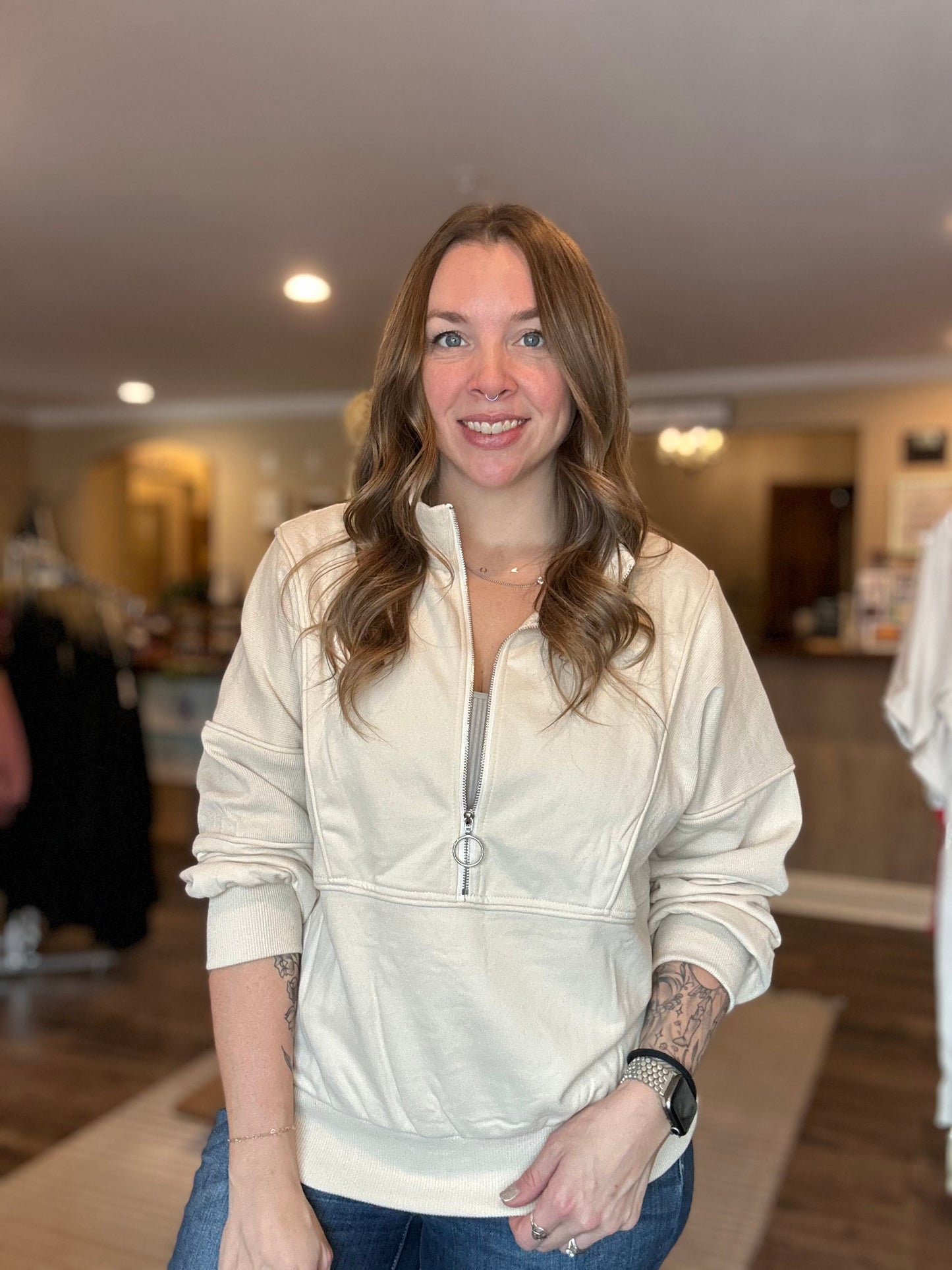 Quarter Zip Pullover