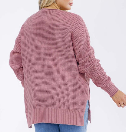 Curvy Rose Cardigan