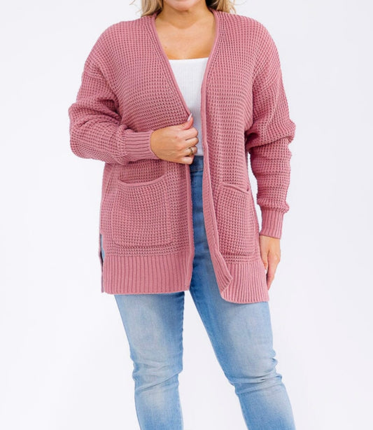 Curvy Rose Cardigan