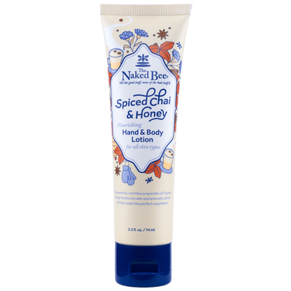 2.5 oz. Spiced Chai & Honey Hand & Body Lotion