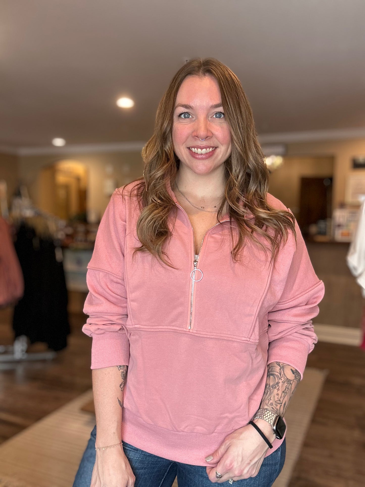 Quarter Zip Pullover