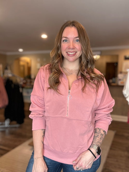 Quarter Zip Pullover