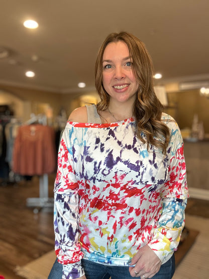 Long Sleeve Classic Tie Dye