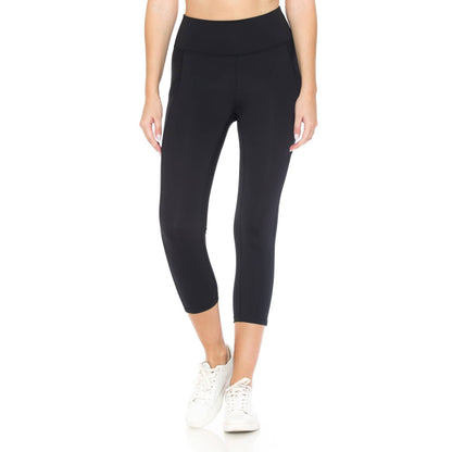 Premium Activewear Pocketed Capri Leggings