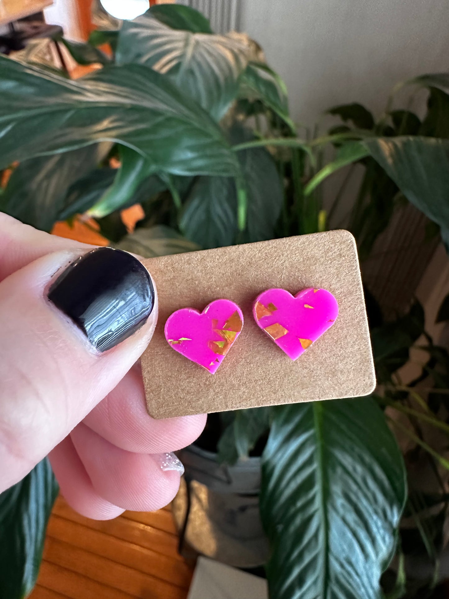 Acrylic Stud Earrings