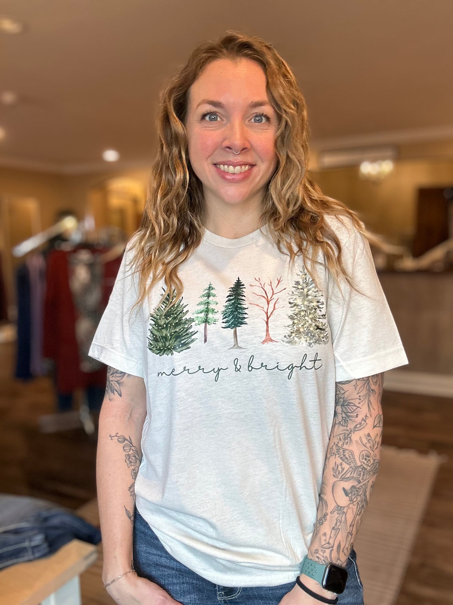 Merry & Bright Tee