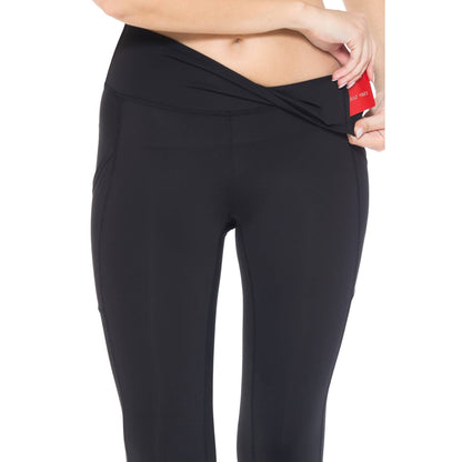 Premium Activewear Pocketed Capri Leggings