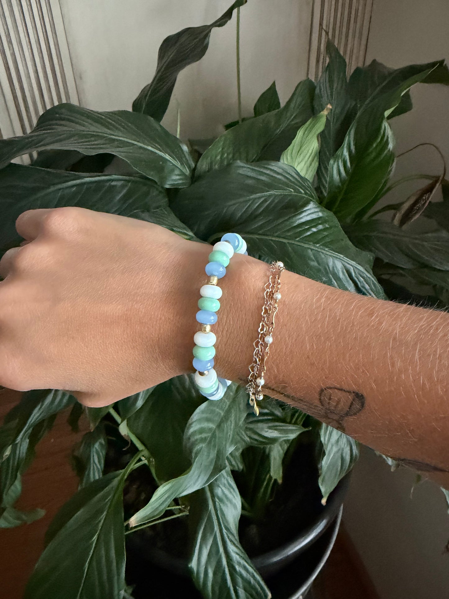 Glass Bead Jewelry - Adjustable