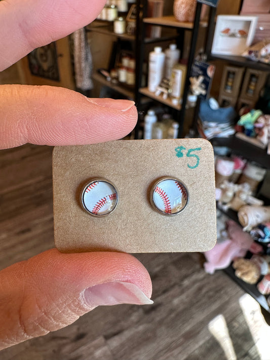 Cabochon Earrings
