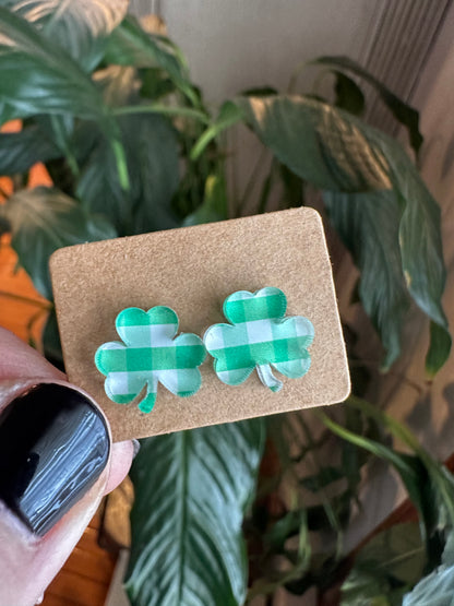 Acrylic Stud Earrings