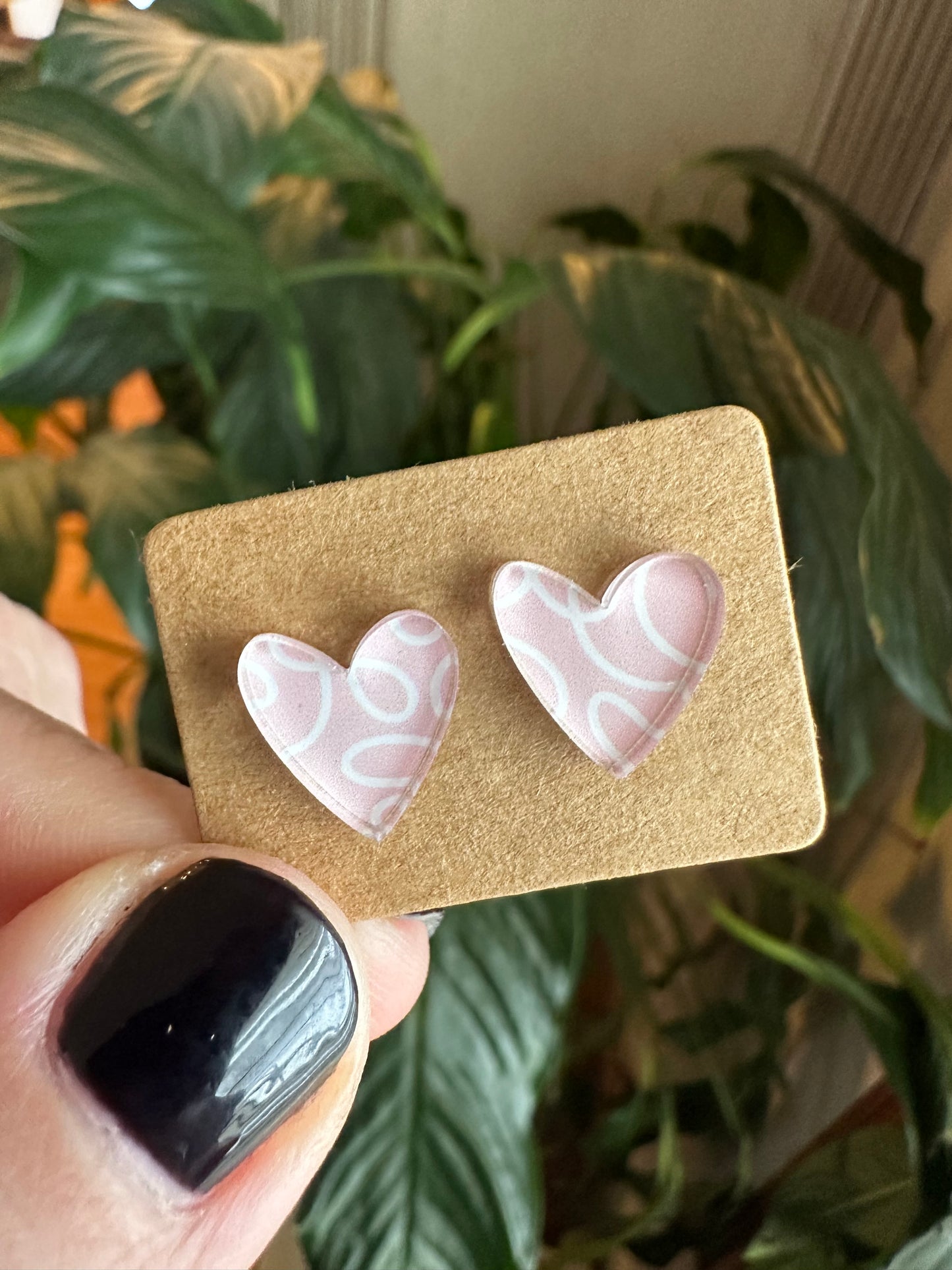 Acrylic Stud Earrings