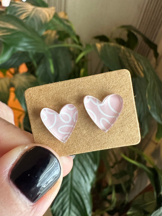 Acrylic Stud Earrings