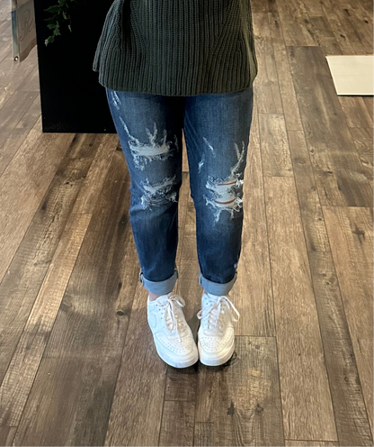 Jesse Distressed Boyfriend Judy Blue Jeans