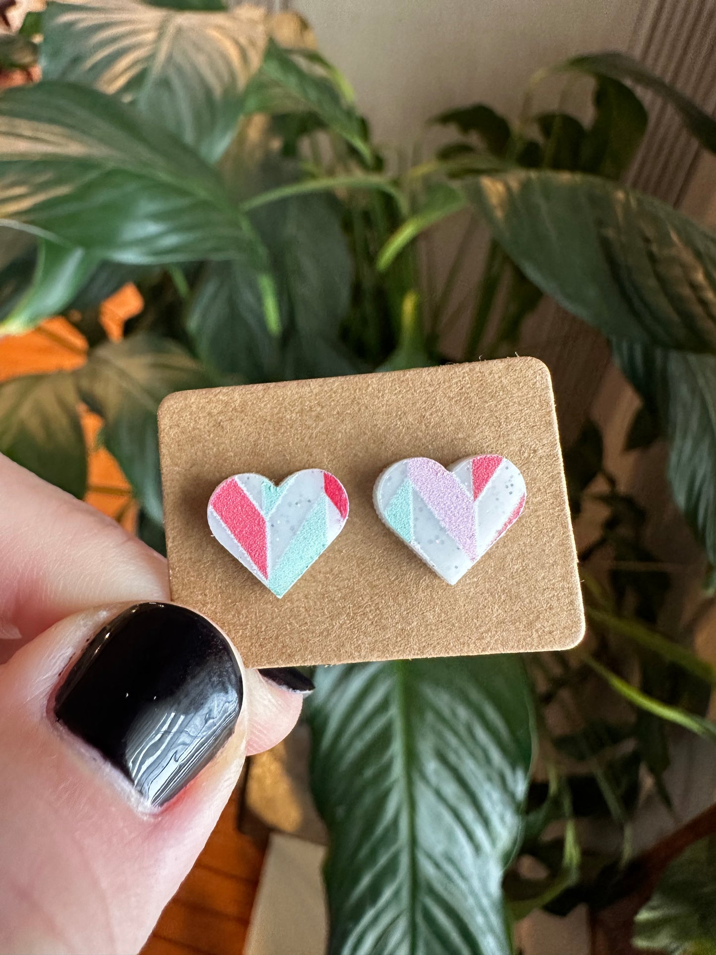 Acrylic Stud Earrings