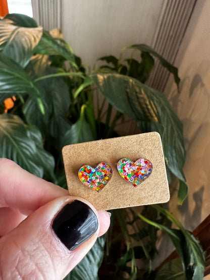 Acrylic Stud Earrings