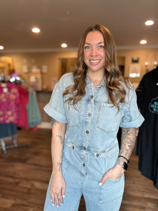 Dolly Denim Jumpsuit